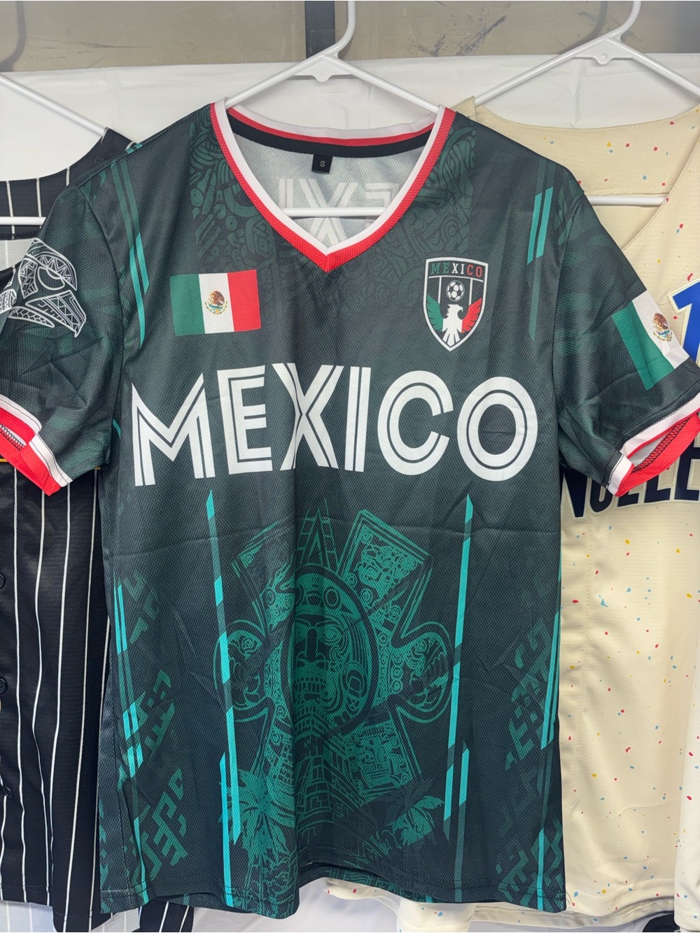Mexico Graphic Soccer Jersey - Dark Green